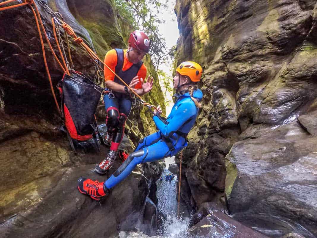 Canyoning and Coasteering 