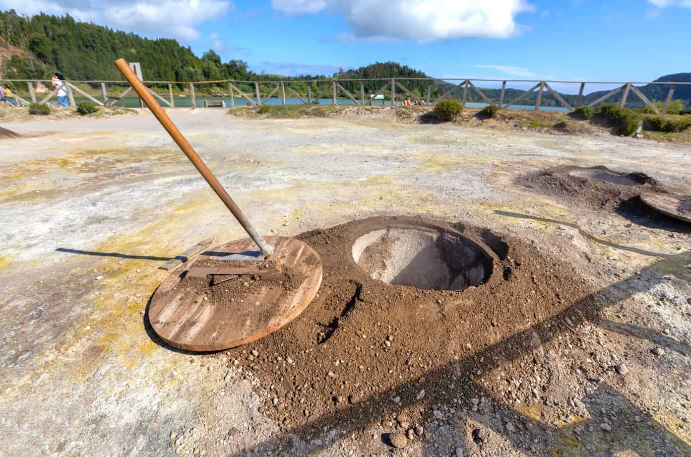Furnas Cozido Cooking Holes