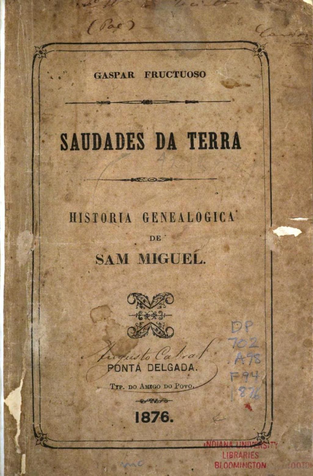 History of the Azores