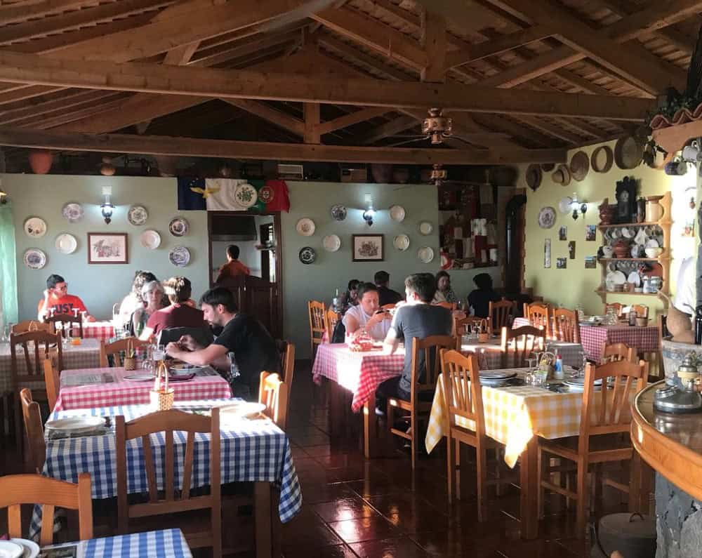 Where to eat on Flores, Corvo and Santa Maria