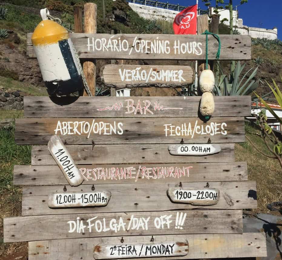 Where to eat on Flores, Corvo and Santa Maria